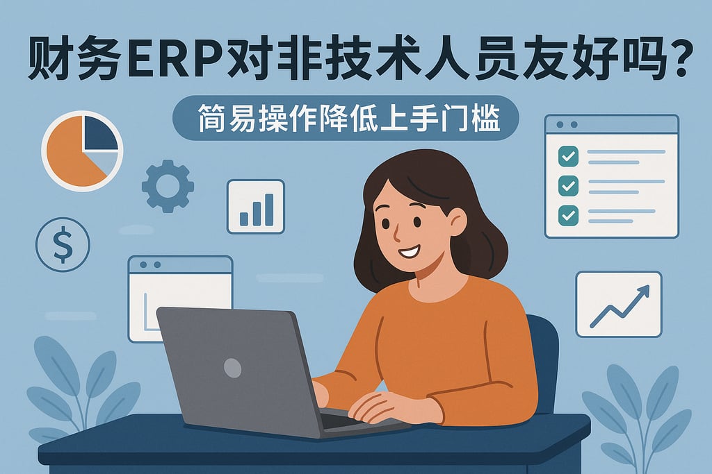财务ERP对非技术人员友好吗？简易操作降低上手门槛