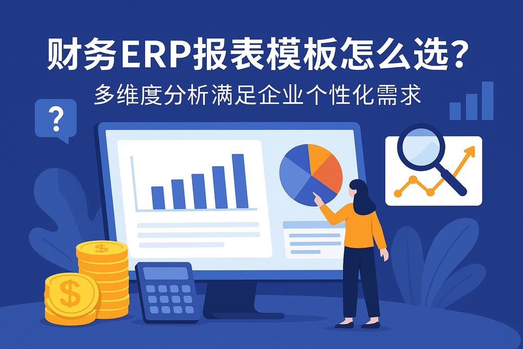财务ERP报表模板怎么选？多维度分析满足企业个性化需求
