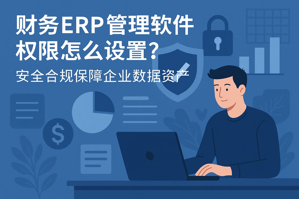 财务ERP管理软件权限怎么设置？安全合规保障企业数据资产