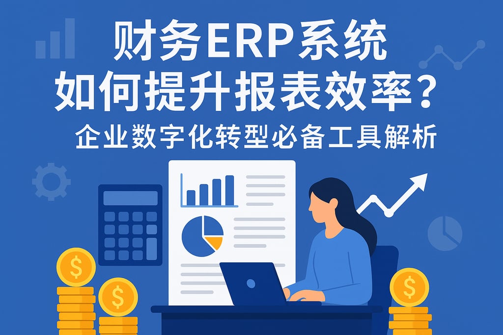 财务ERP系统如何提升报表效率？企业数字化转型必备工具解析