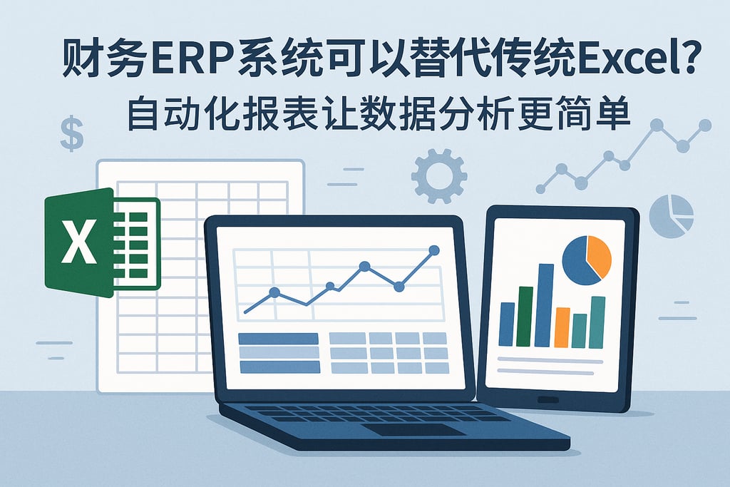 财务ERP系统能否替代传统Excel？自动化报表让数据分析更简单