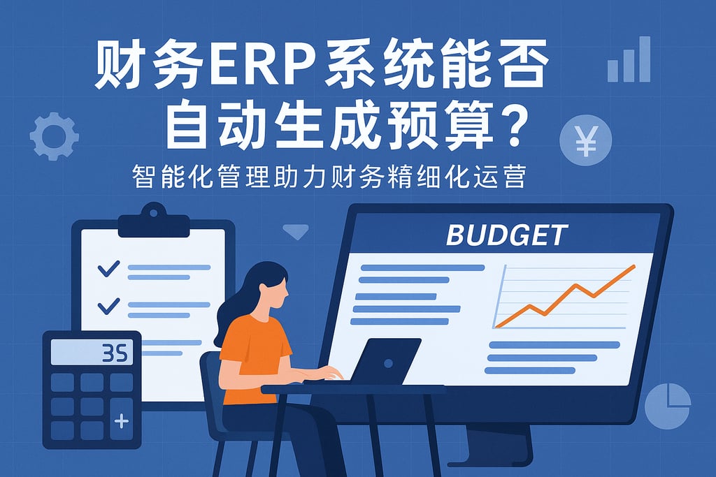财务ERP系统能否自动生成预算？智能化管理助力财务精细化运营