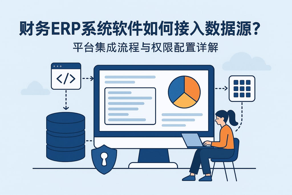 财务ERP系统软件如何接入数据源？平台集成流程与权限配置详解