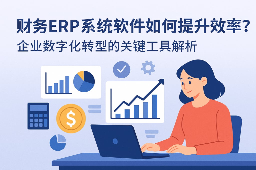 财务ERP系统软件如何提升效率？企业数字化转型的关键工具解析