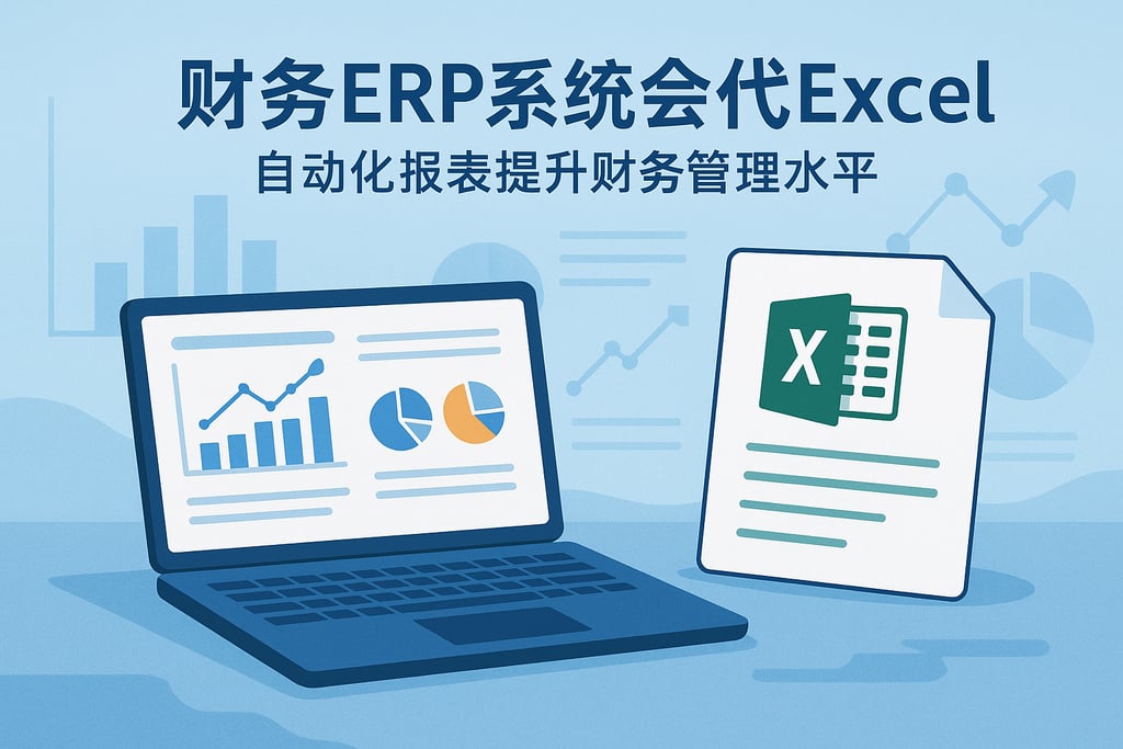 财务ERP系统软件能替代Excel吗？自动化报表提升财务管理水平
