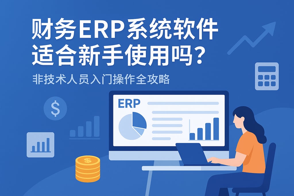 财务ERP系统软件适合新手使用吗？非技术人员入门操作全攻略
