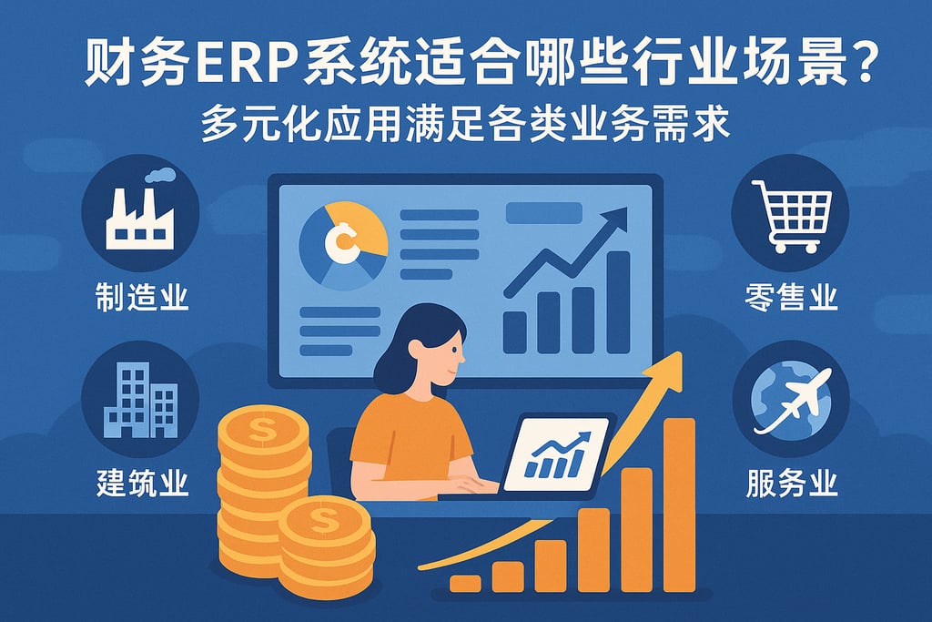 财务ERP系统适合哪些行业场景？多元化应用满足各类业务需求
