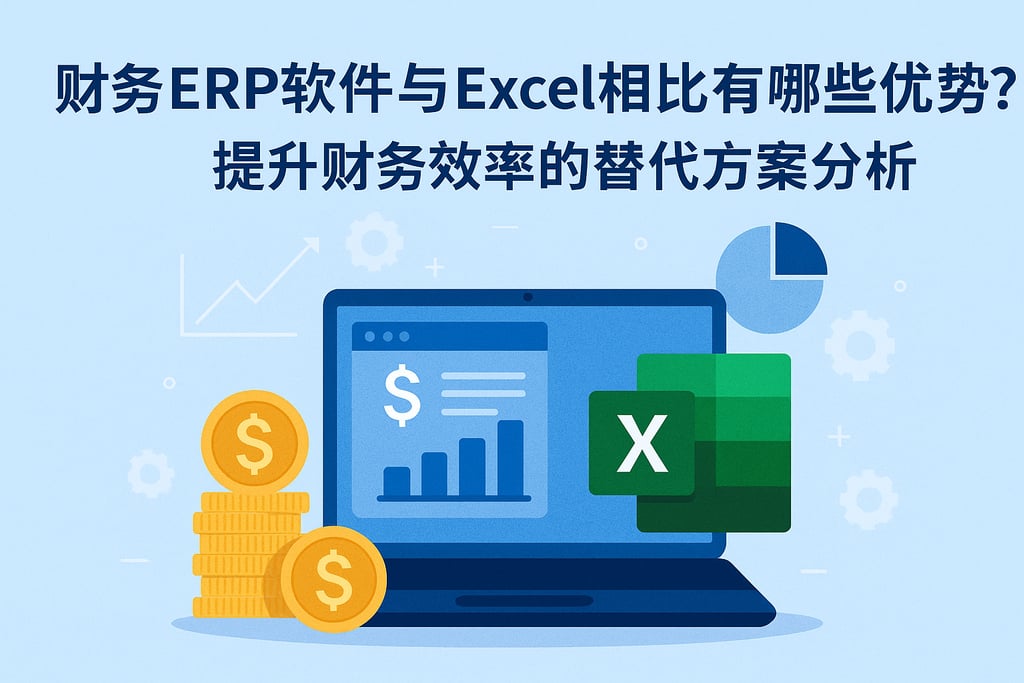 财务ERP软件与Excel相比有哪些优势？提升财务效率的替代方案分析