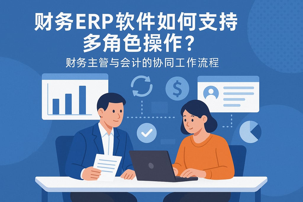 财务ERP软件如何支持多角色操作？财务主管与会计的协同工作流程