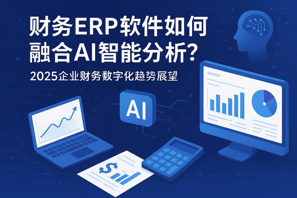 财务ERP软件如何融合AI智能分析？2025企业财务数字化趋势展望