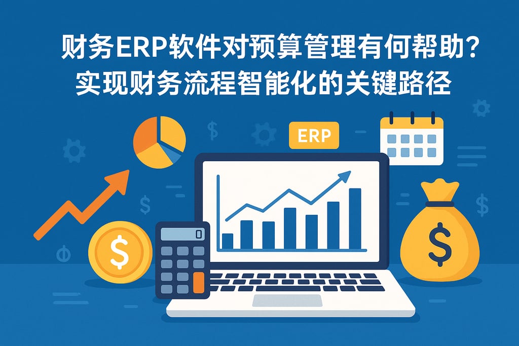 财务ERP软件对预算管理有何帮助？实现财务流程智能化的关键路径