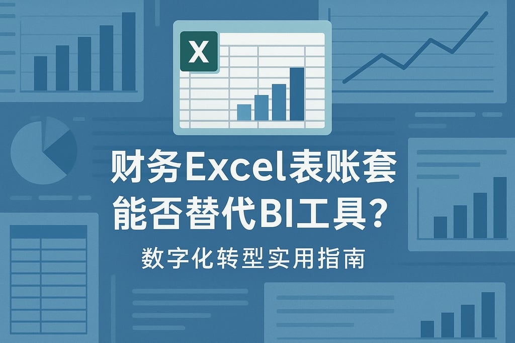 财务excel表帐套能否替代BI工具？数字化转型实用指南