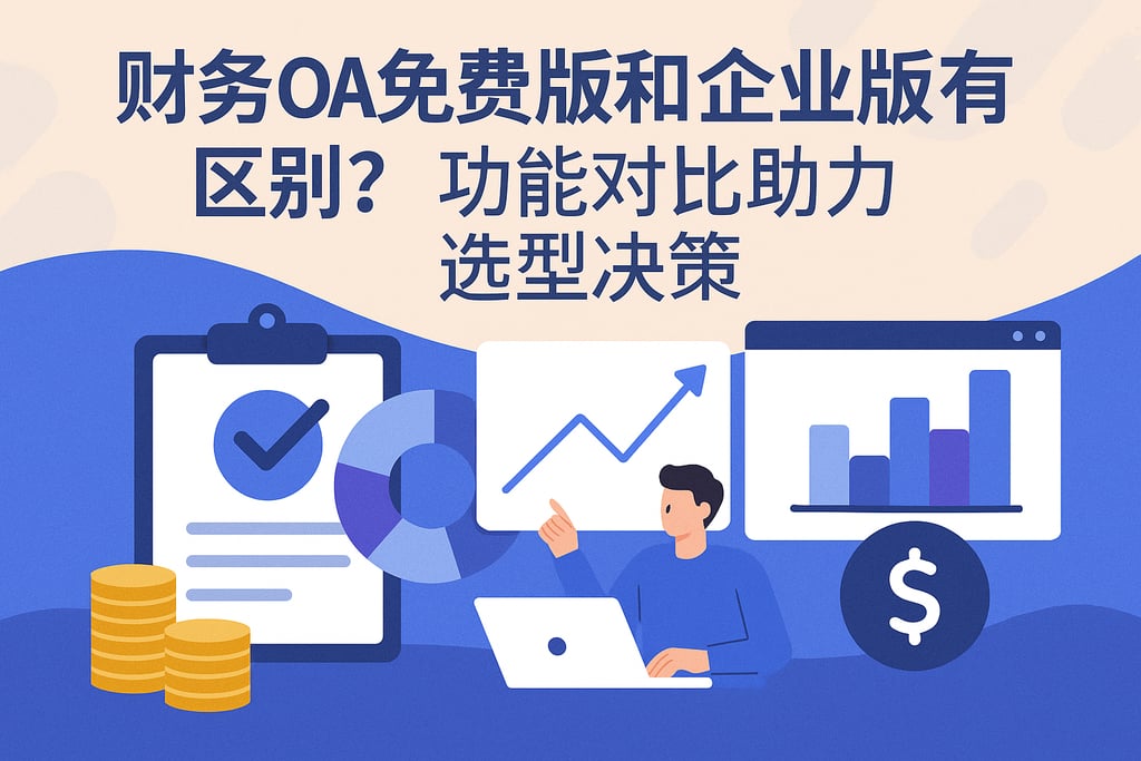 财务oa免费版和企业版有何区别？功能对比助力选型决策