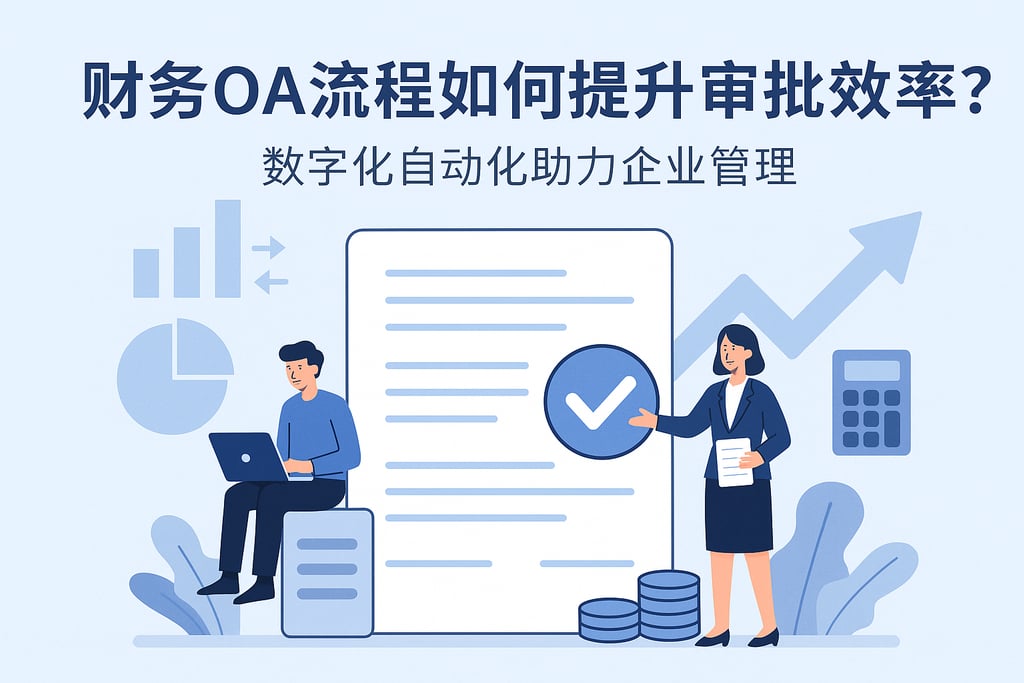 财务oa流程如何提升审批效率？数字化自动化助力企业管理