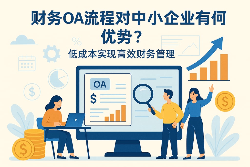 财务oa流程对中小企业有何优势？低成本实现高效财务管理
