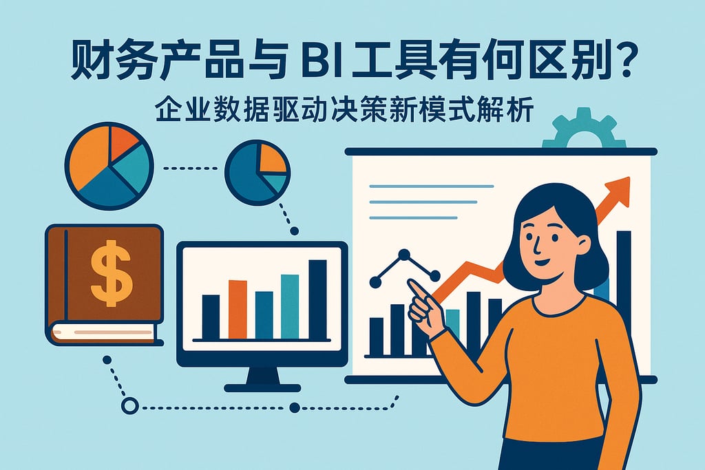 财务产品与BI工具有何区别？企业数据驱动决策新模式解析