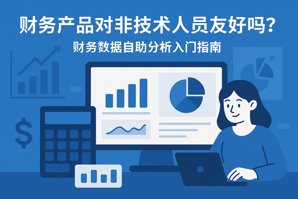 财务产品对非技术人员友好吗？财务数据自助分析入门指南