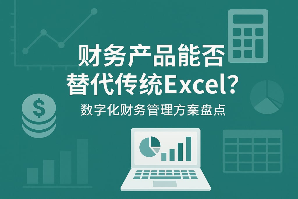 财务产品能否替代传统Excel？数字化财务管理方案盘点