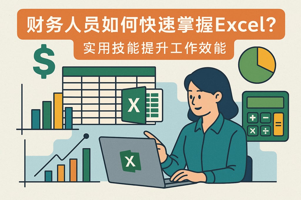 财务人员如何快速掌握Excel？实用技能提升工作效能