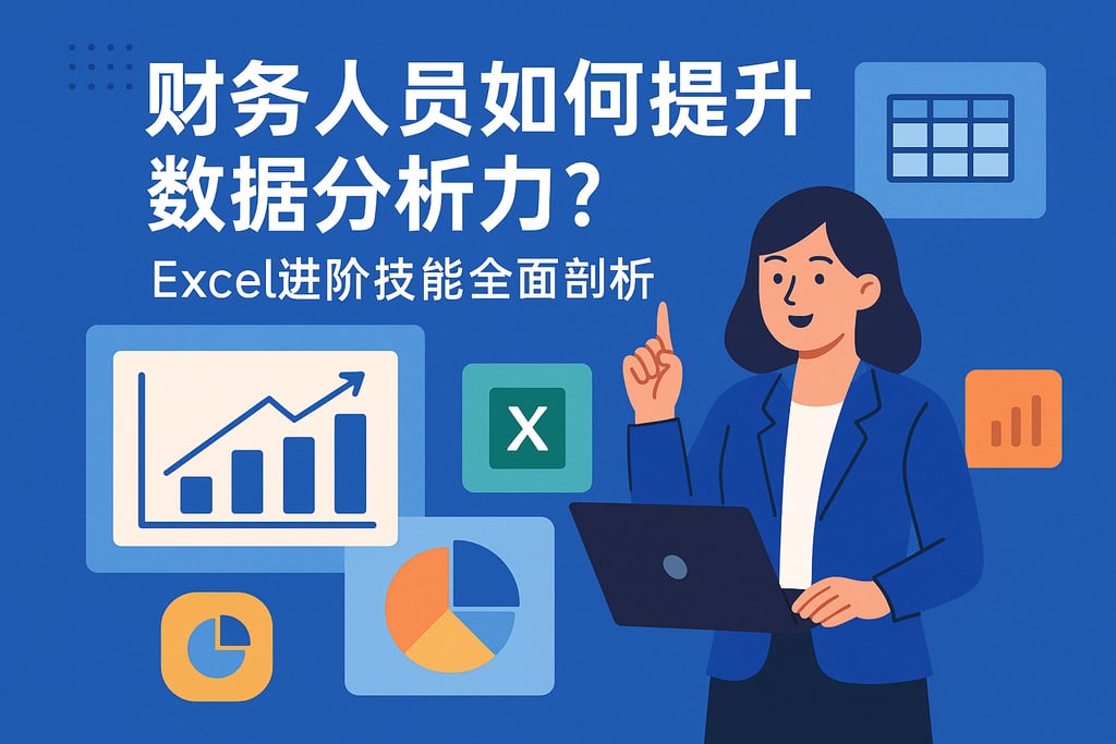 财务人员如何提升数据分析力？Excel进阶技能全面剖析
