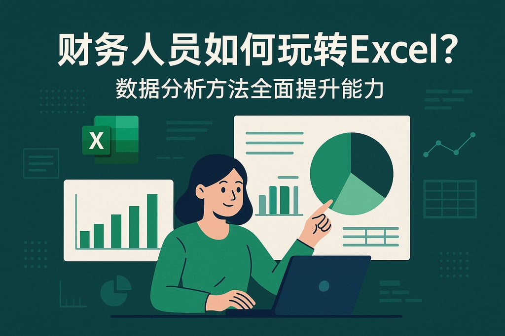 财务人员如何玩转Excel？数据分析方法全面提升能力