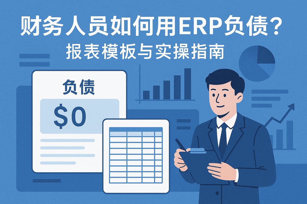 财务人员如何用ERP负债？报表模板与实操指南