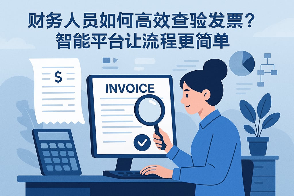 财务人员如何高效查验发票？智能平台让流程更简单