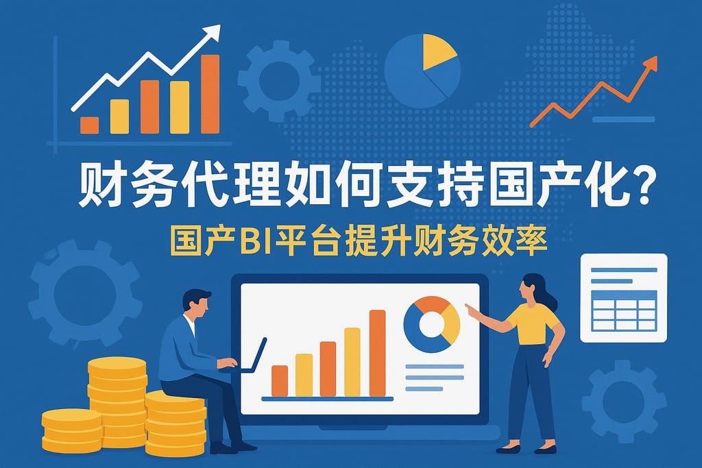 财务代理如何支持国产化？国产BI平台提升财务效率