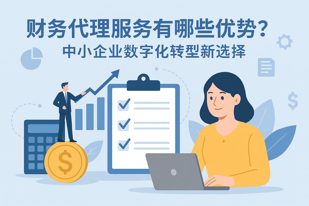 财务代理服务有哪些优势？中小企业数字化转型新选择