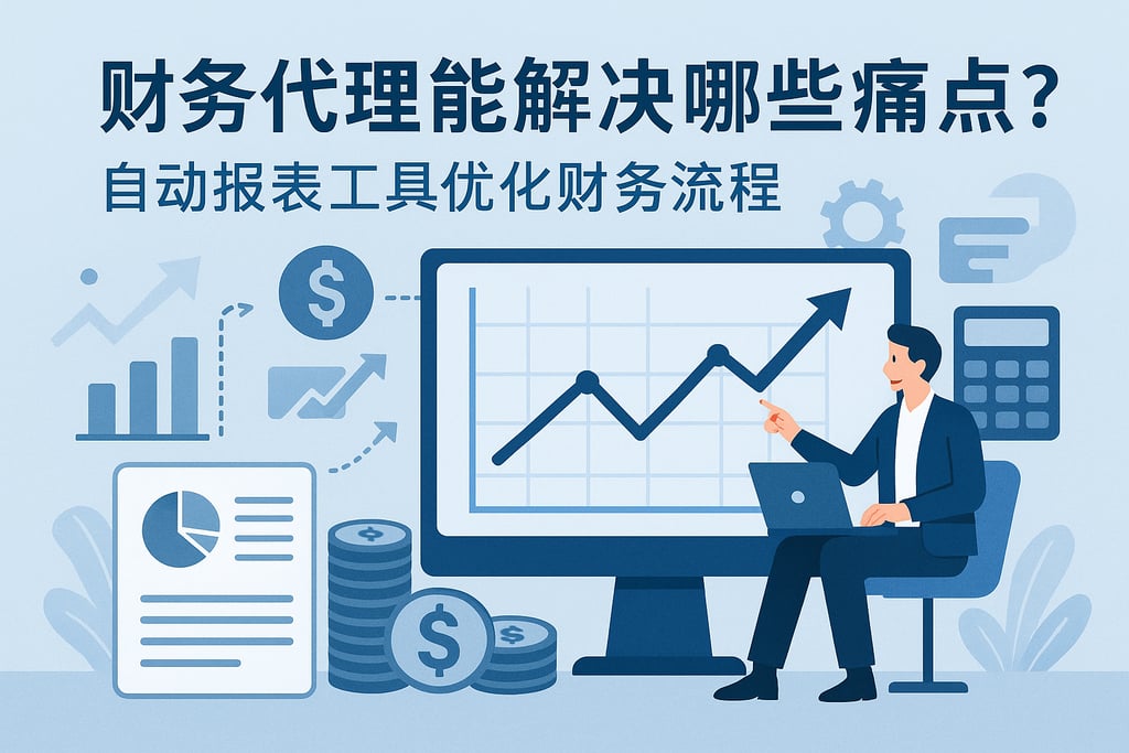 财务代理能解决哪些痛点？自动报表工具优化财务流程