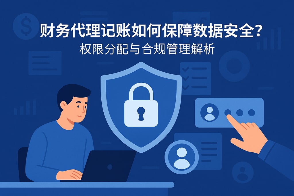 财务代理记账如何保障数据安全？权限分配与合规管理解析