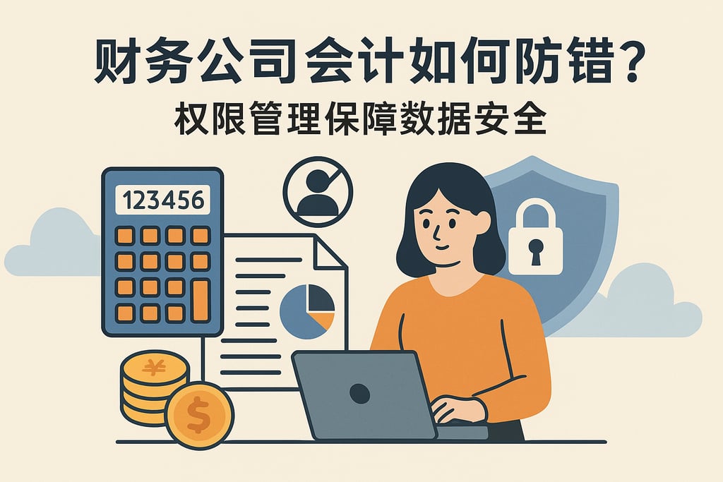 财务公司会计如何防错？权限管理保障数据安全