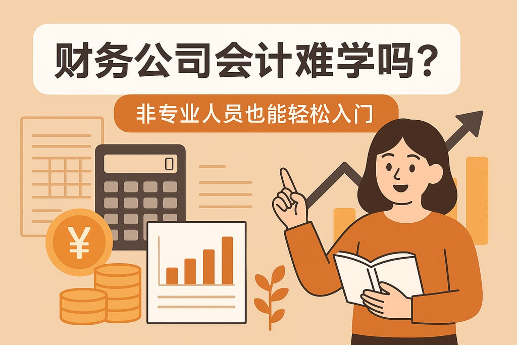 财务公司会计难学吗？非专业人员也能轻松入门