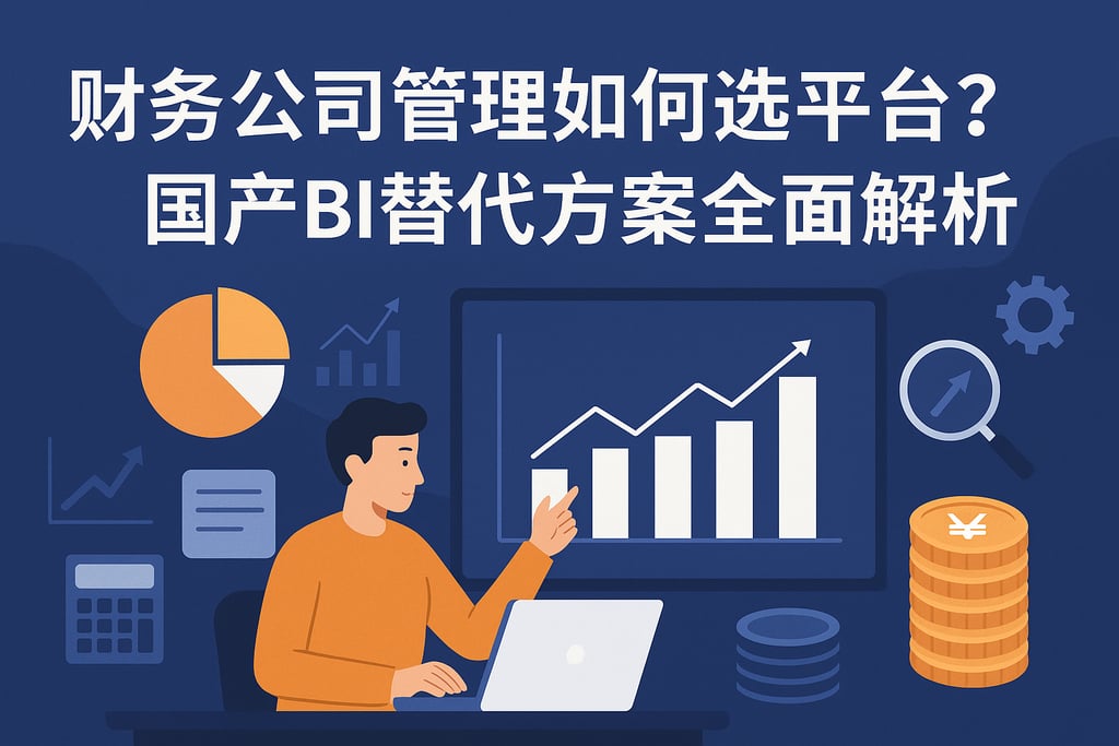 财务公司管理如何选平台？国产BI替代方案全面解析