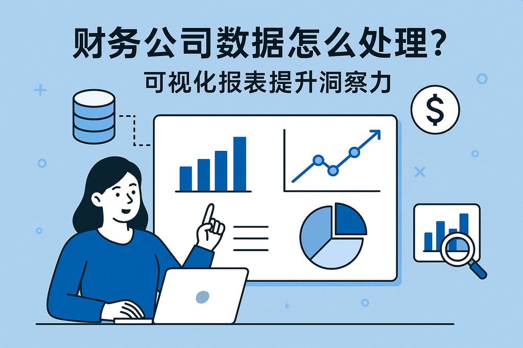 财务公司管理数据怎么处理？可视化报表提升洞察力