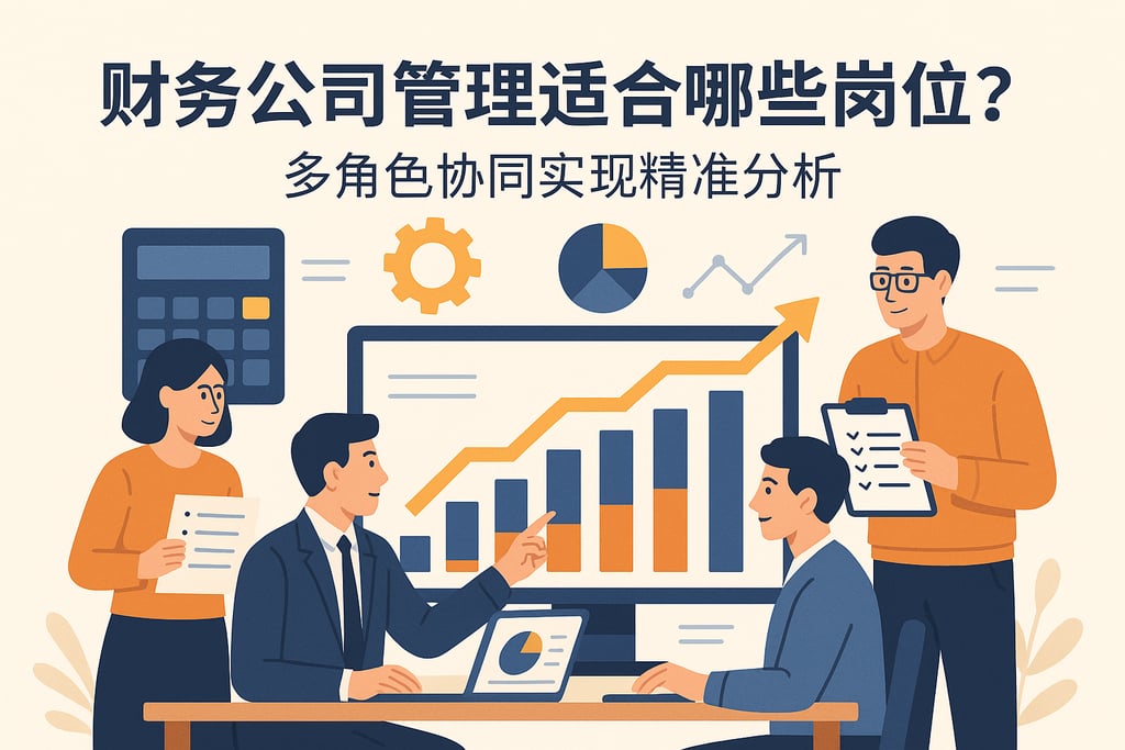 财务公司管理适合哪些岗位？多角色协同实现精准分析