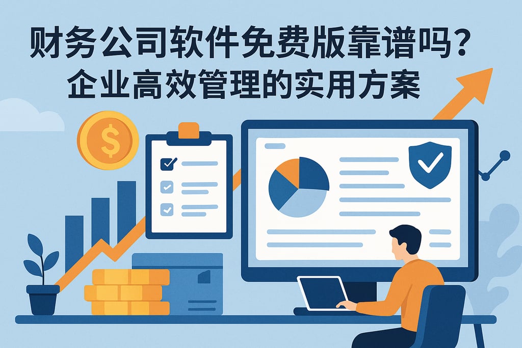 财务公司软件免费版靠谱吗？企业高效管理的实用方案