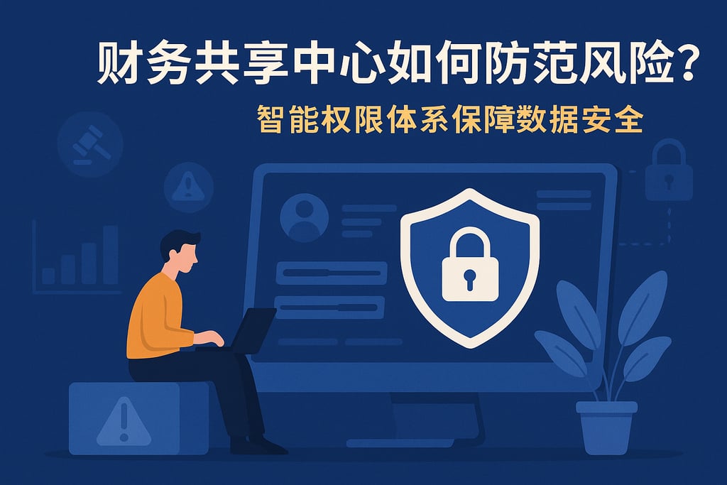 财务共享中心如何防范风险？智能权限体系保障数据安全