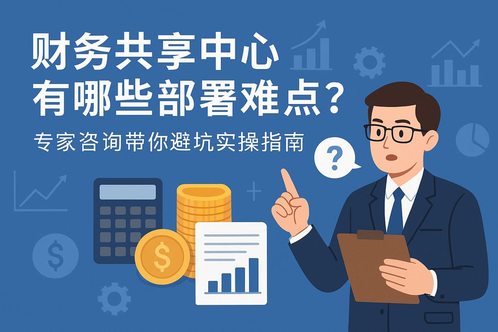 财务共享中心有哪些部署难点？专家咨询带你避坑实操指南