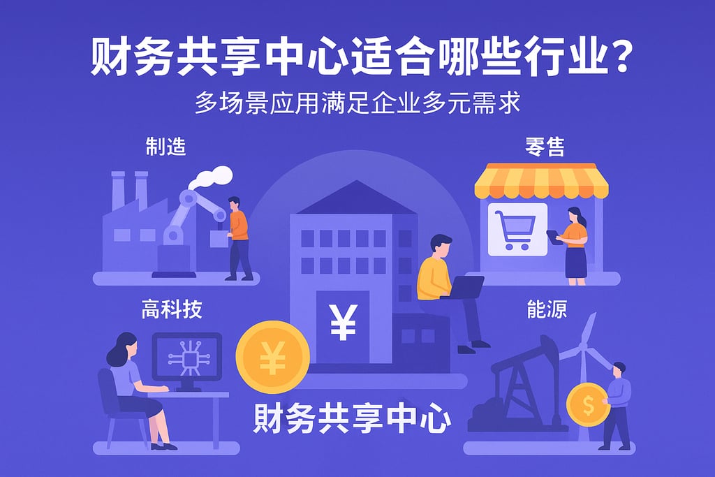 财务共享中心适合哪些行业？多场景应用满足企业多元需求
