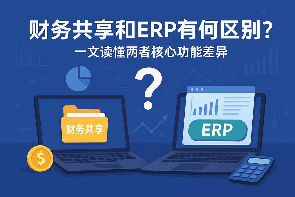 财务共享和ERP有何区别？一文读懂两者核心功能差异