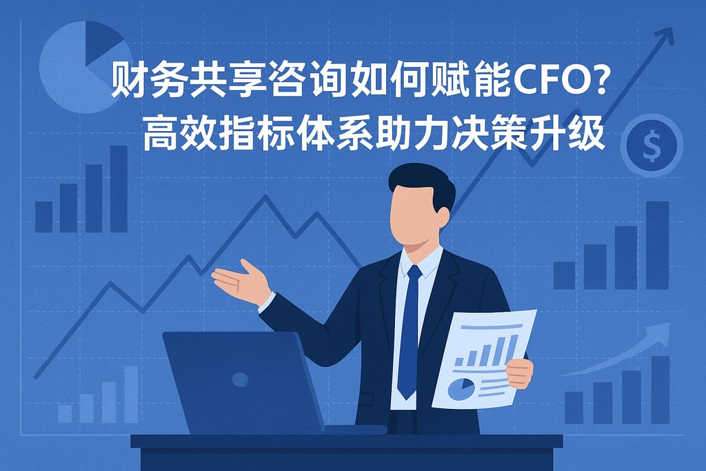 财务共享咨询如何赋能CFO？高效指标体系助力决策升级