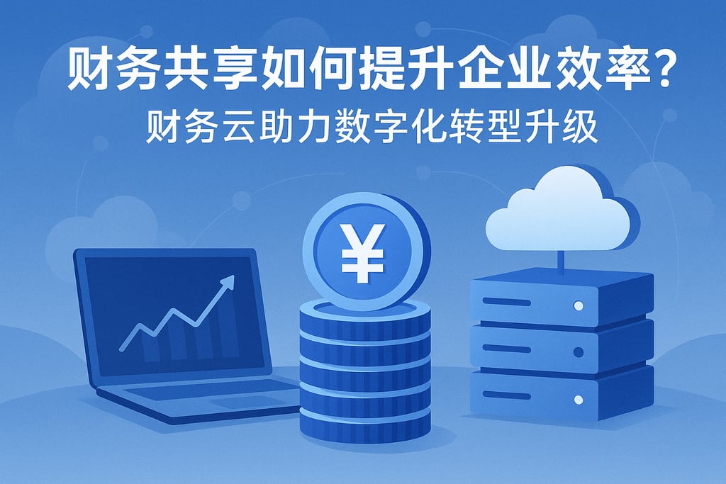 财务共享如何提升企业效率？财务云助力数字化转型升级