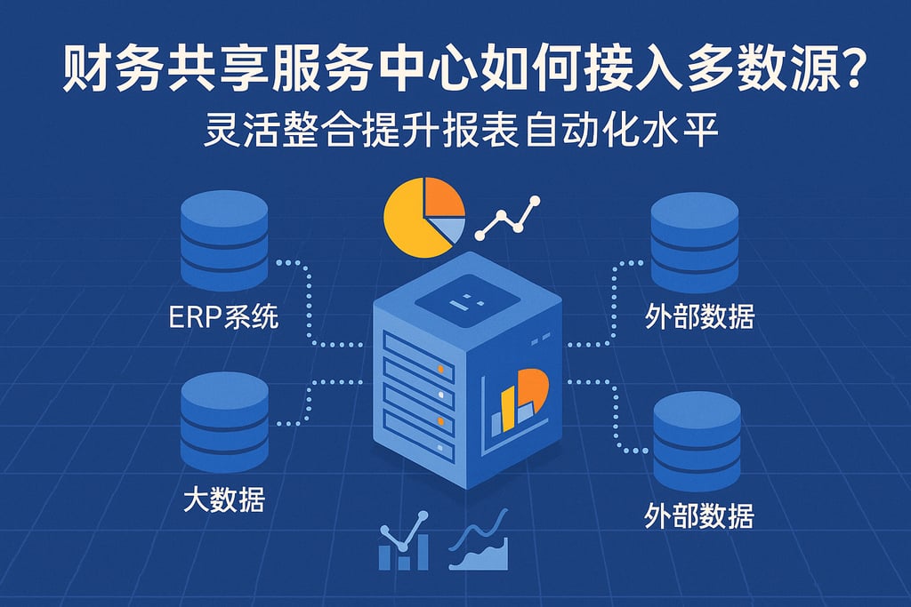 财务共享服务中心如何接入多数据源？灵活整合提升报表自动化水平