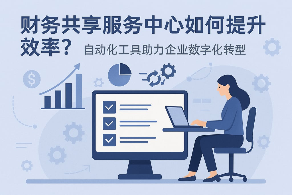 财务共享服务中心如何提升效率？自动化工具助力企业数字化转型