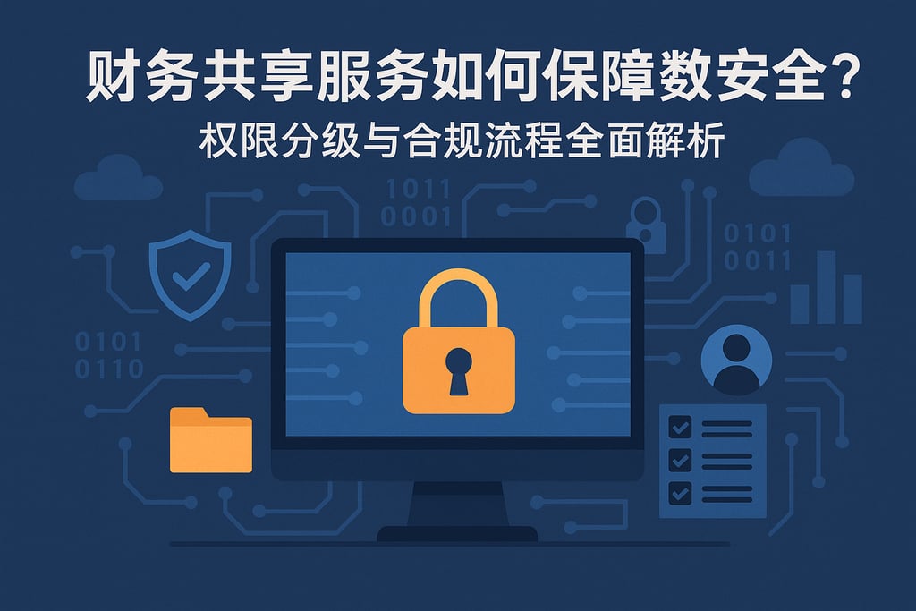 财务共享服务如何保障数据安全？权限分级与合规流程全面解析