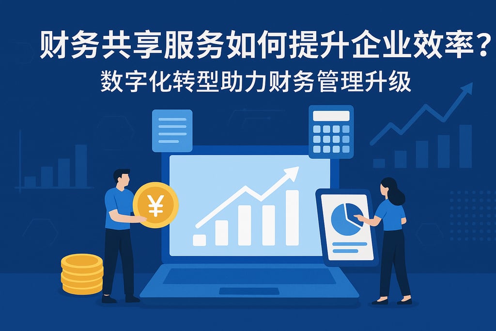 财务共享服务如何提升企业效率？数字化转型助力财务管理升级