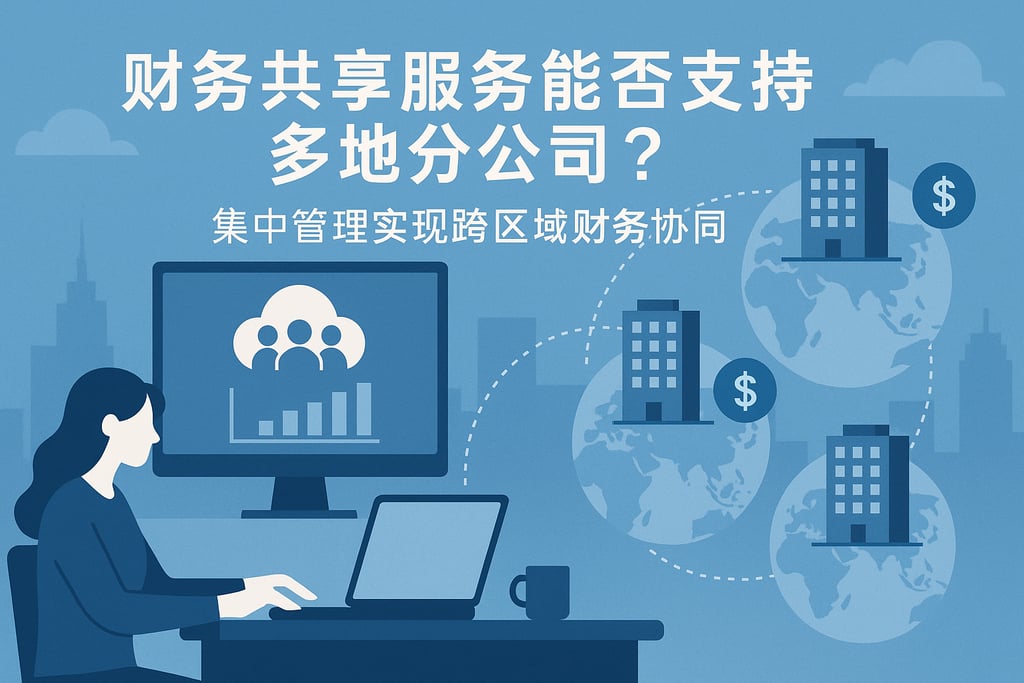 财务共享服务能否支持多地分公司？集中管理实现跨区域财务协同