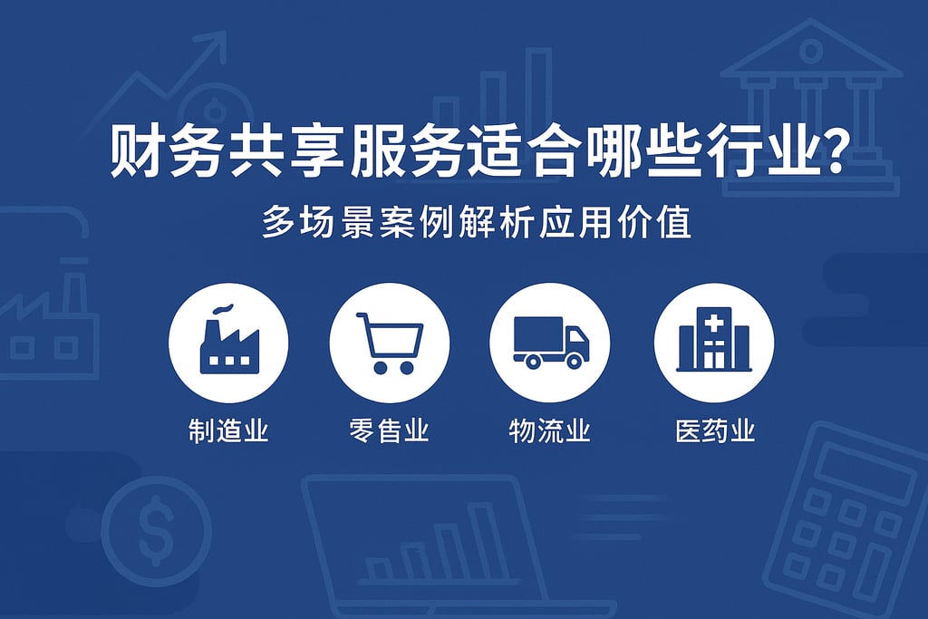 财务共享服务适合哪些行业？多场景案例解析应用价值