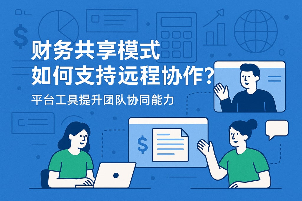 财务共享模式如何支持远程协作？平台工具提升团队协同能力